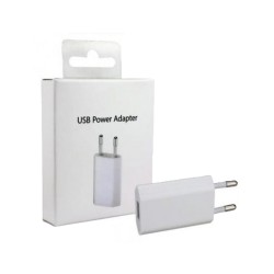USB Power Adaptor for iPhone and Android 5W White USB Power Adaptor for iPhone and Android 5W White